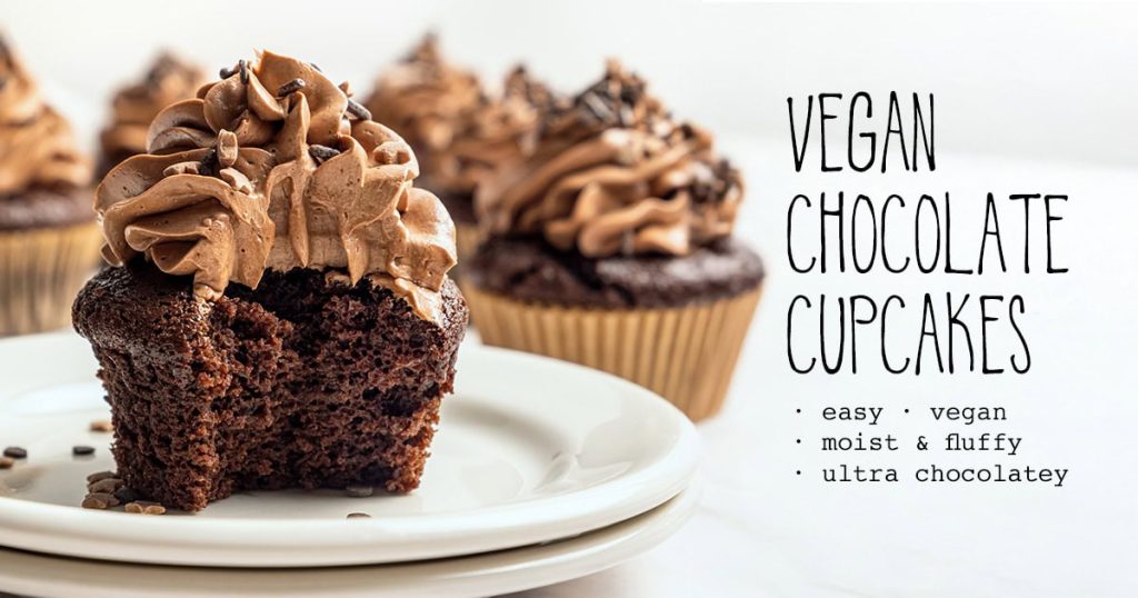 könnyű vegán csokis muffinok – puha és szaftos!