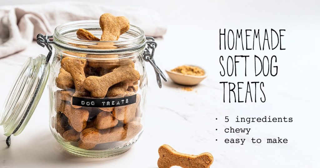 kutyáknak: házi puha jutalomfalatok – csak 5 összetevő!